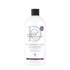 Design Essentials Oat Protein and Henna Deep Cleansing Shampoo
